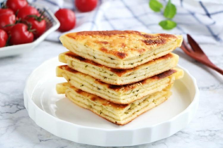 凉了还能吃的发面千层饼