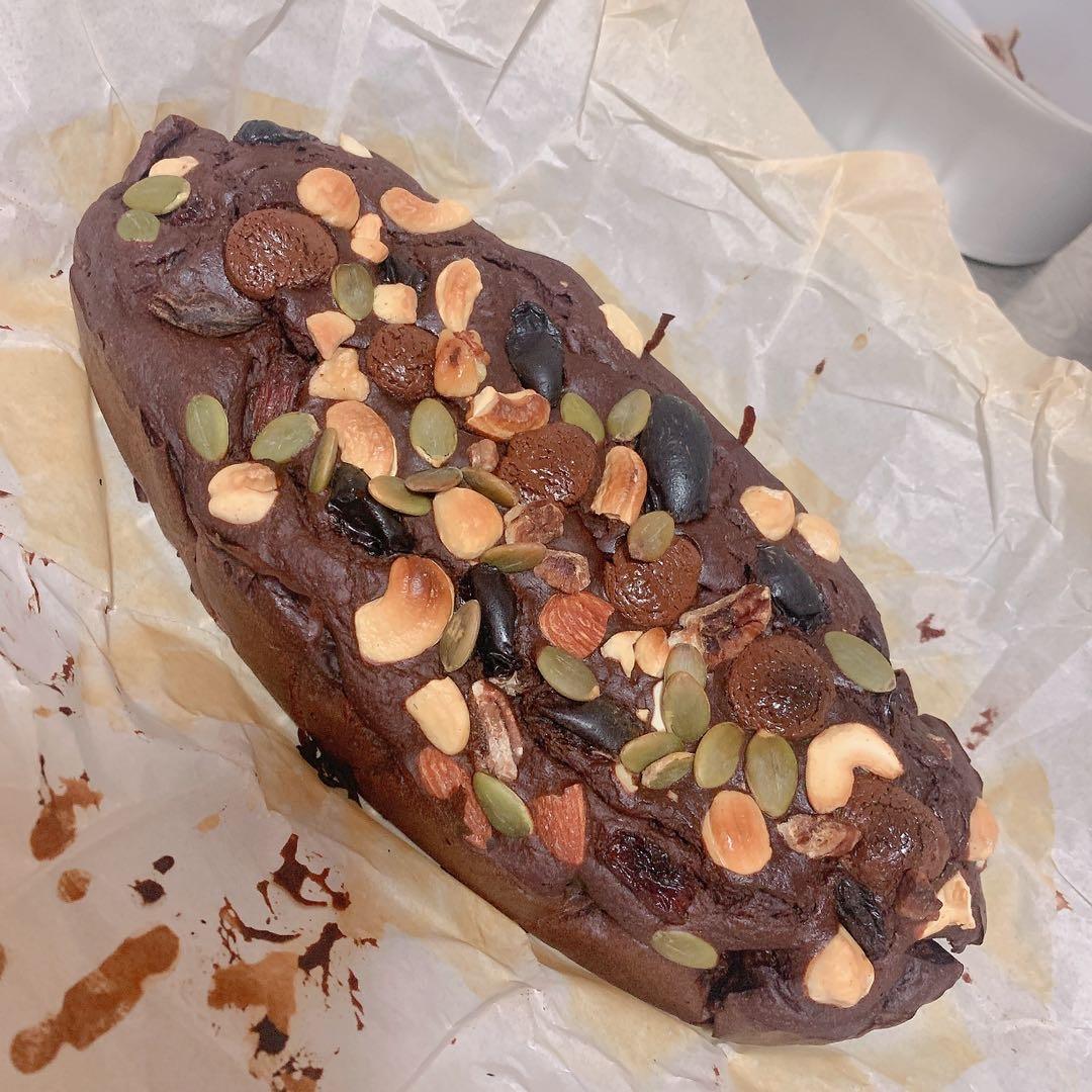 低卡香蕉可可布朗尼