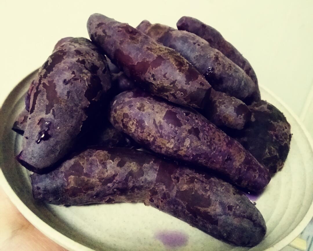 煮紫薯的做法