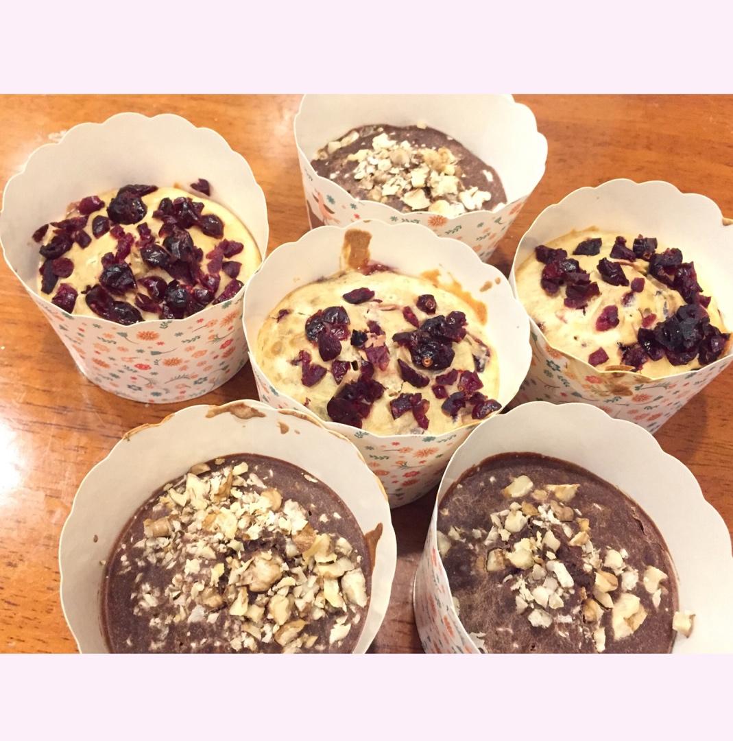 少女心的香蕉蔓越莓玛芬