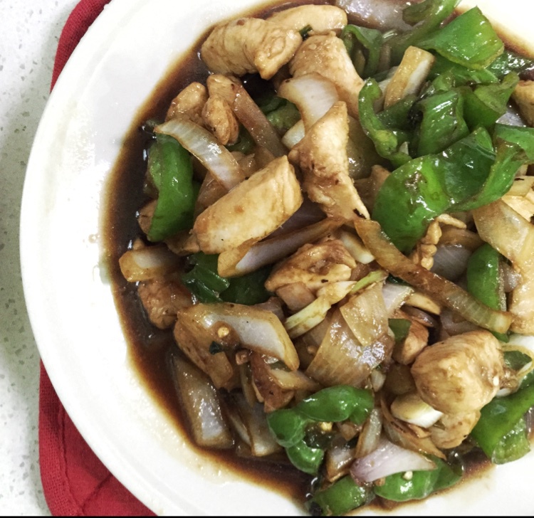 青椒炒鸡胸肉