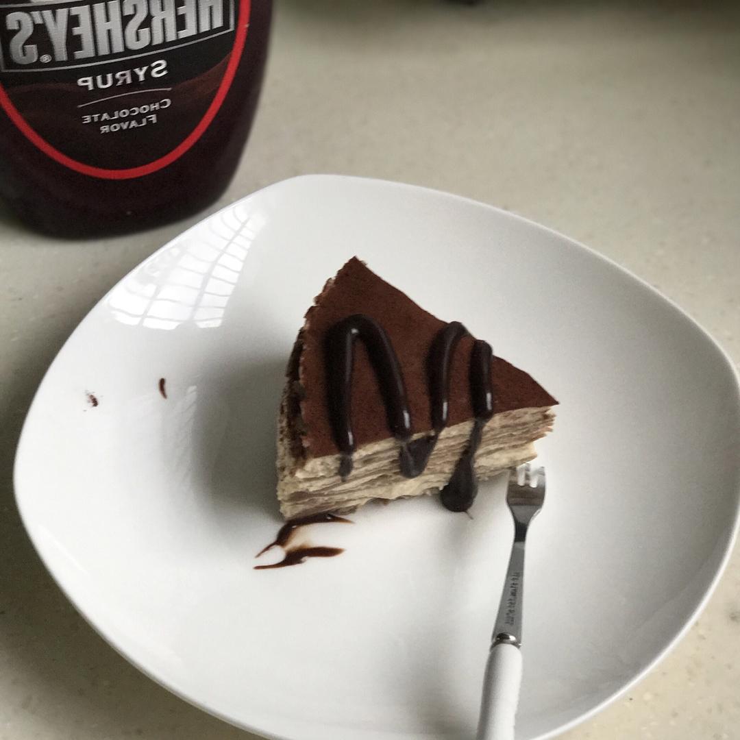 焦糖摩卡香蕉千层蛋糕