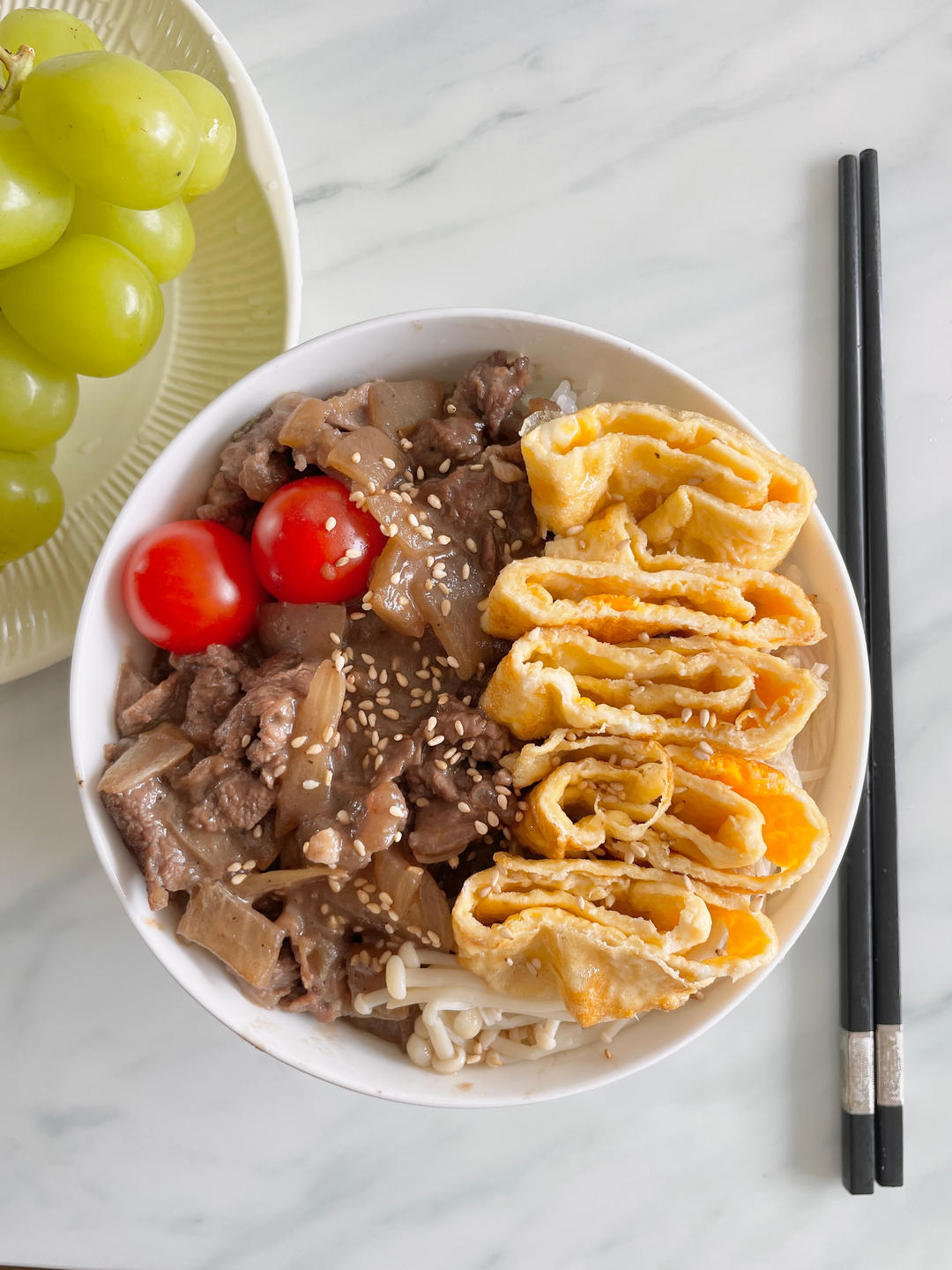 💕100%成功!!!🍱招牌肥牛饭专门店秘方·秒杀日本吉野家食其家！日式多汁牛肉饭 /嫩肥牛盖饭/牛肉饭/肥牛丼（超简单快速完美版）✨