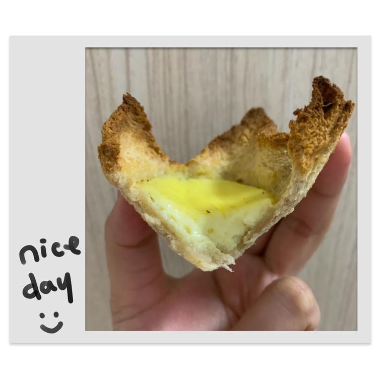剩吐司变身美味蛋挞