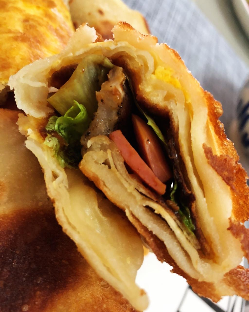宫脆脆做的鸡蛋灌饼