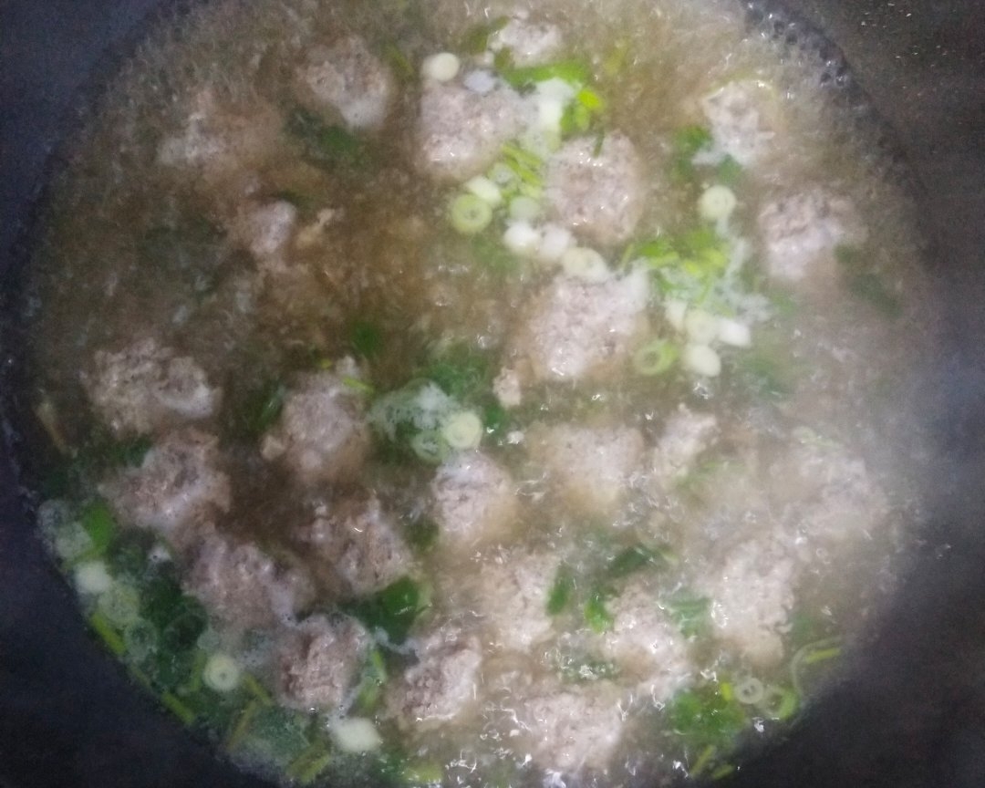 自制牛肉丸子汤的做法 步骤5