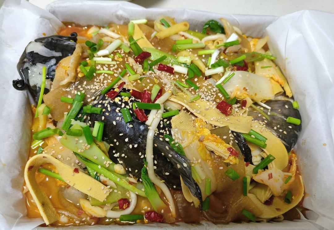 家庭版纸包鱼