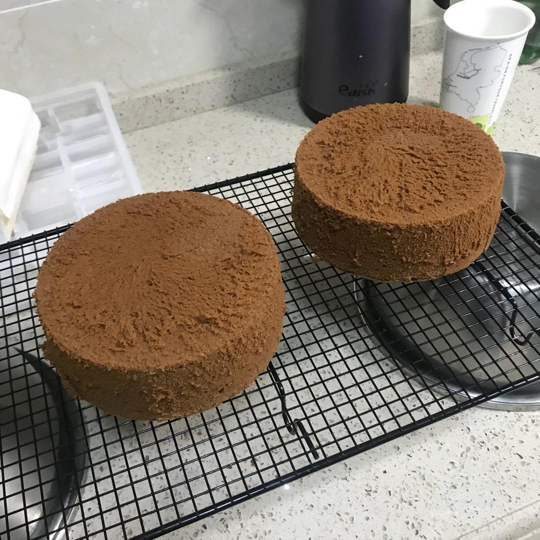 巧克力戚风蛋糕