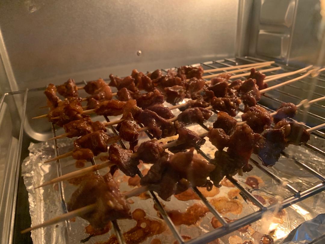 烤羊肉串
（烤箱版）