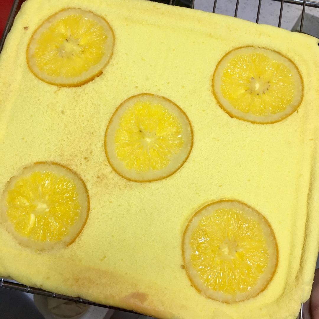 橙香蛋糕卷