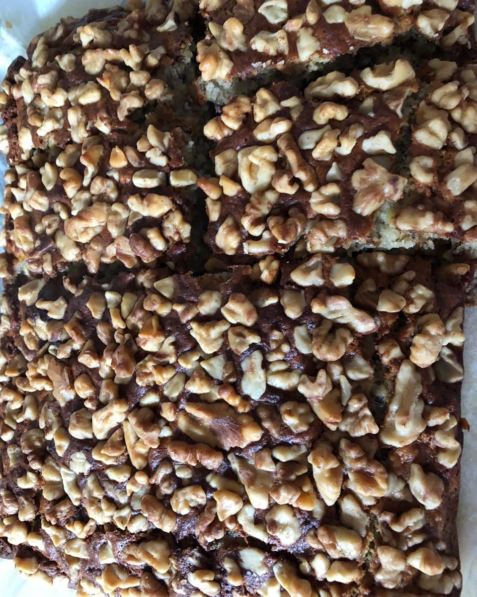 香蕉核桃蛋糕（低油少糖健康版）