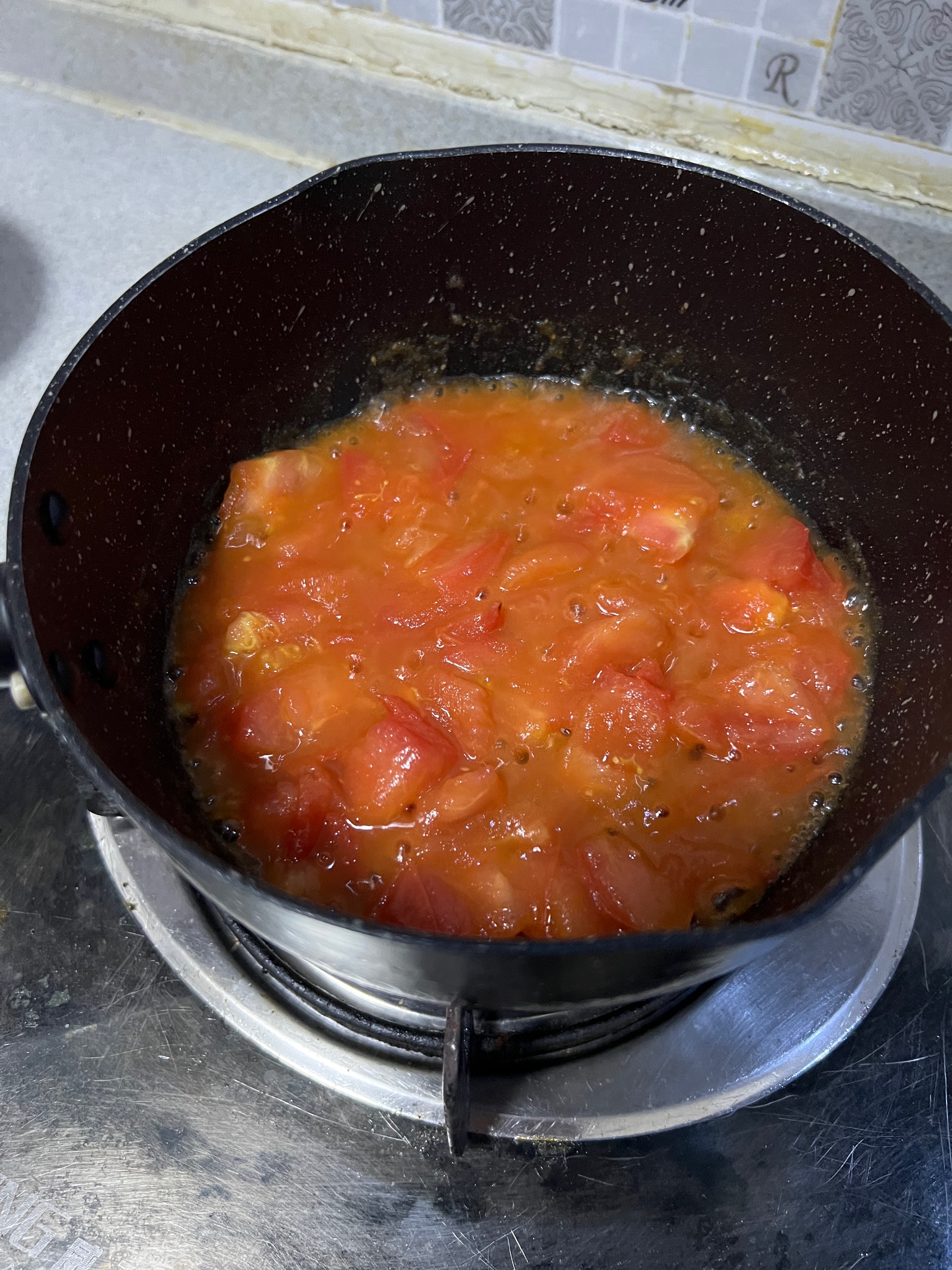 对象连喝三碗‼️西红柿鸡蛋汤的做法 步骤2