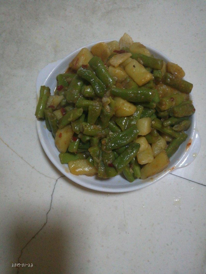 土豆烧豆角