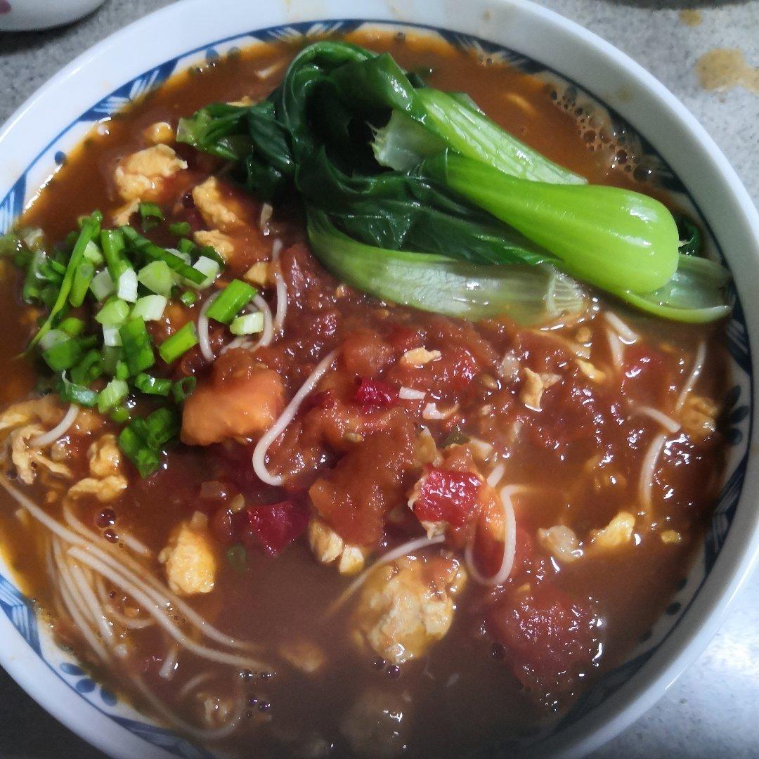 超级入味好吃的番茄鸡蛋面