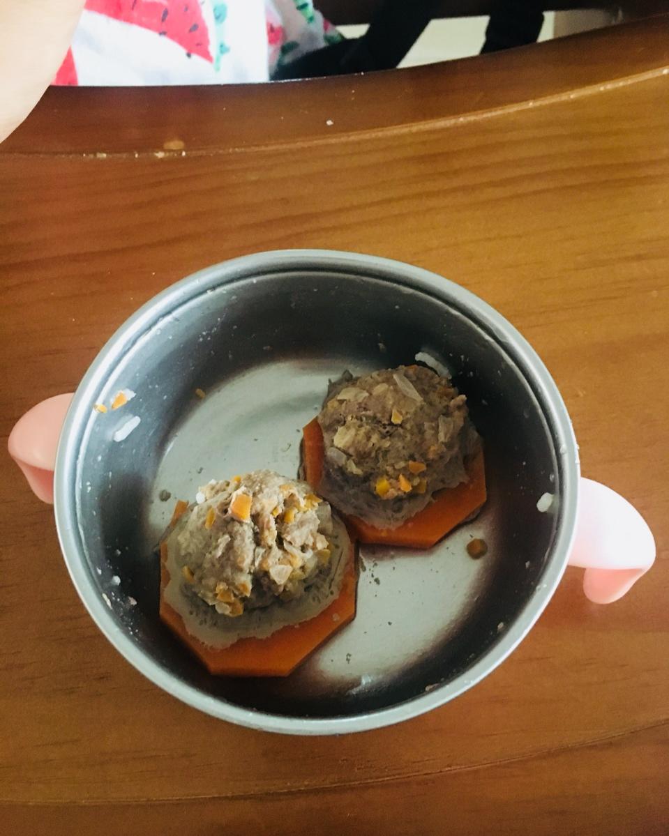 胡萝卜牛肉丸子—刺激食欲帮助消化，杀菌抗感冒宝宝辅食