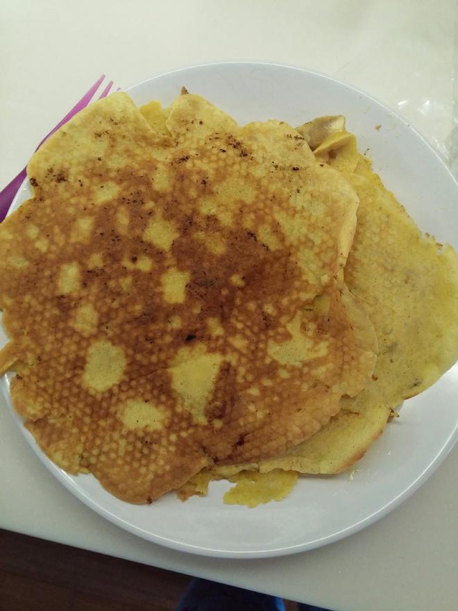 香蕉摊饼、煎饼的做法