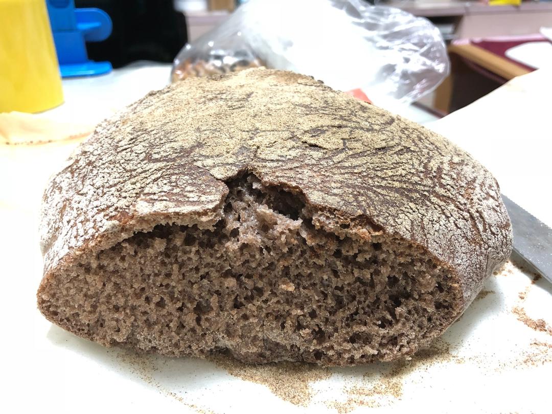 全麦乡村面包【曼达小馆】