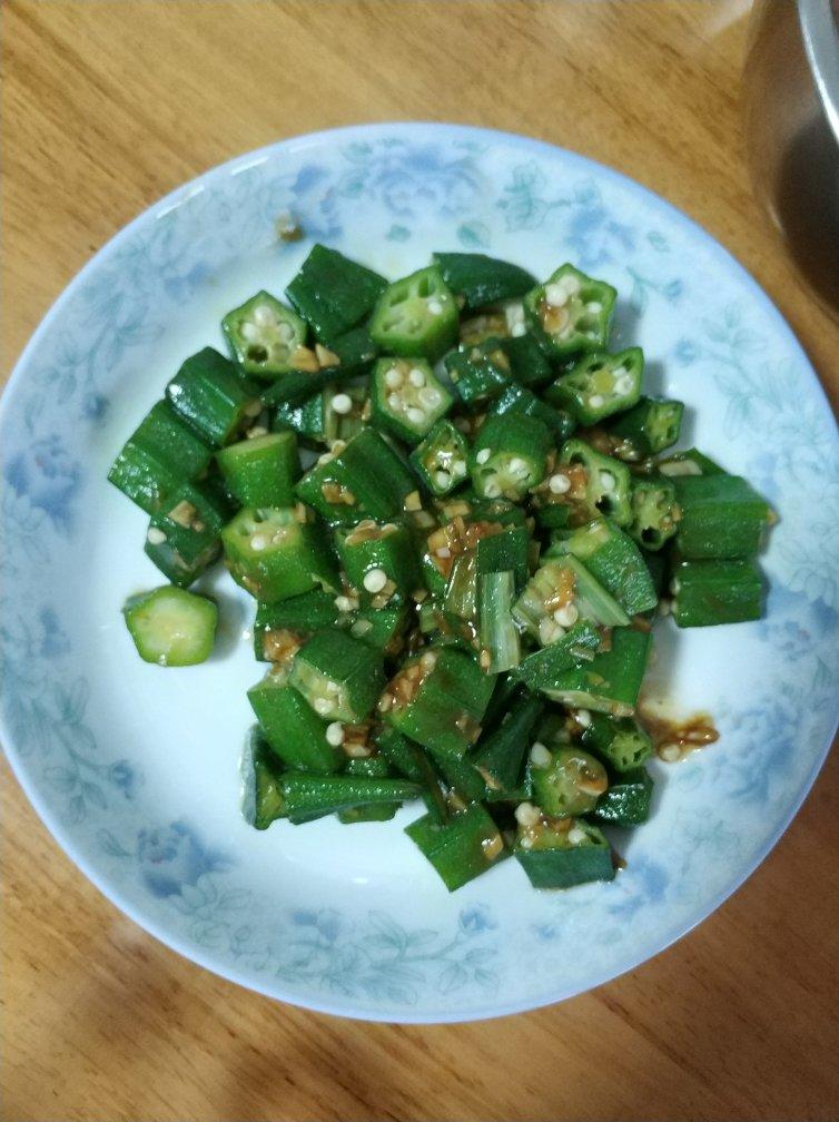 蚝油秋葵