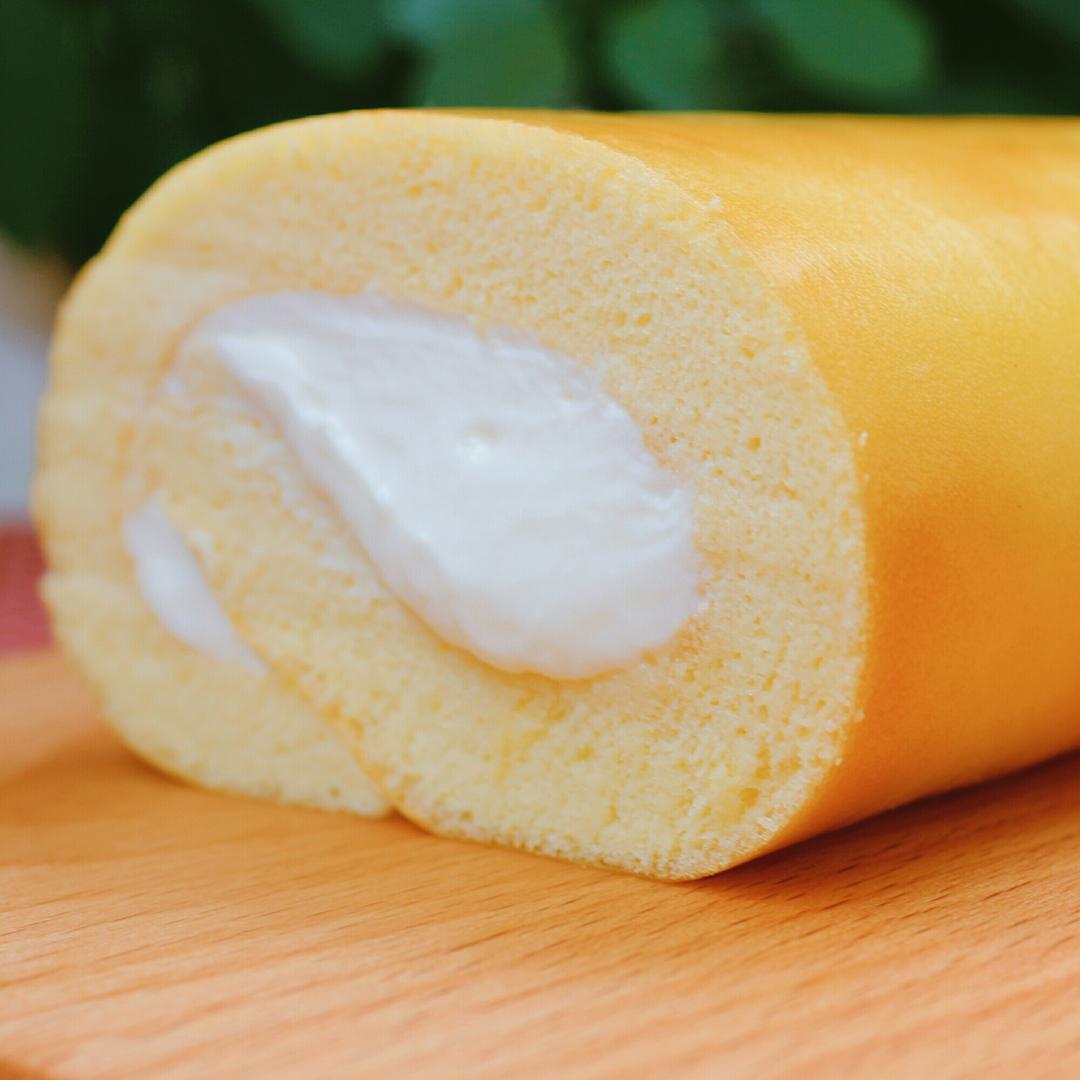 suzyafesound做的原味蛋糕卷