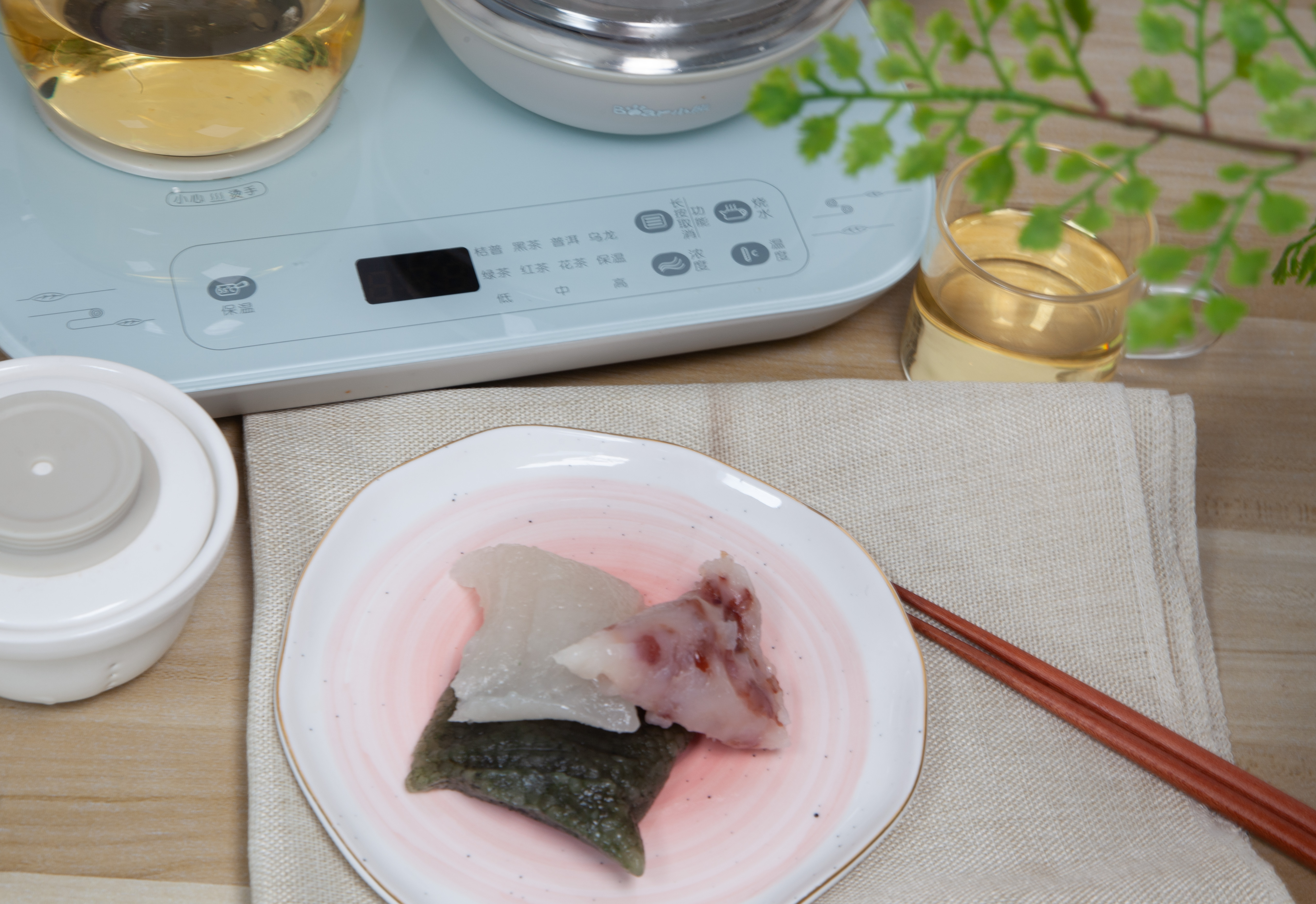 小熊电蒸锅食谱：西米水晶粽子的做法