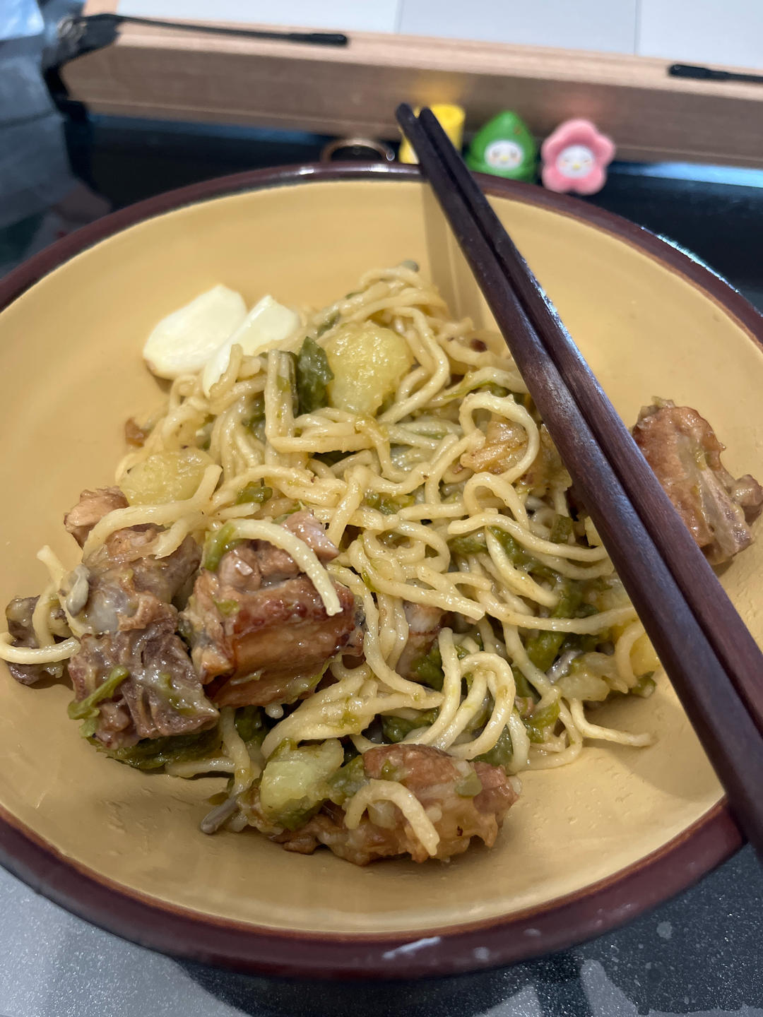 豆角排骨焖面￨真的无敌好吃
