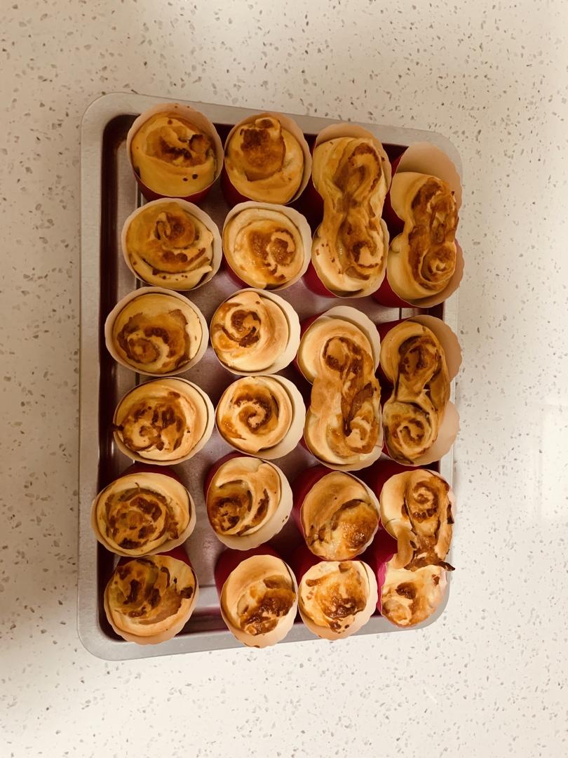 培根芝士面包（液种+烫种）