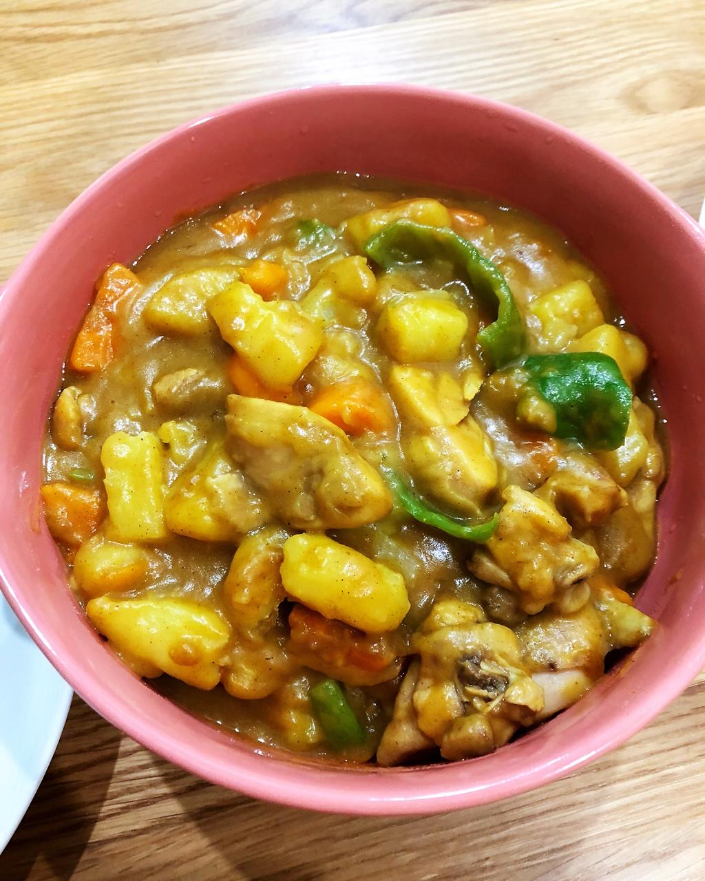 咖喱鸡块