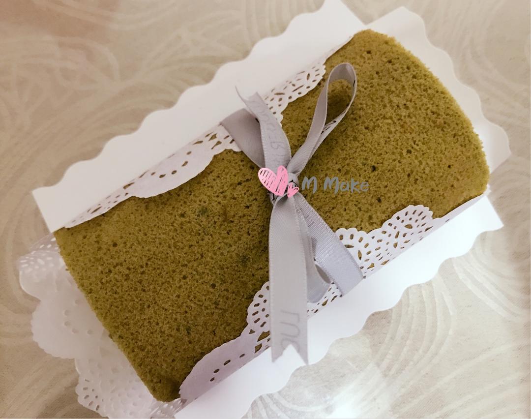 抹茶蜜豆蛋糕卷