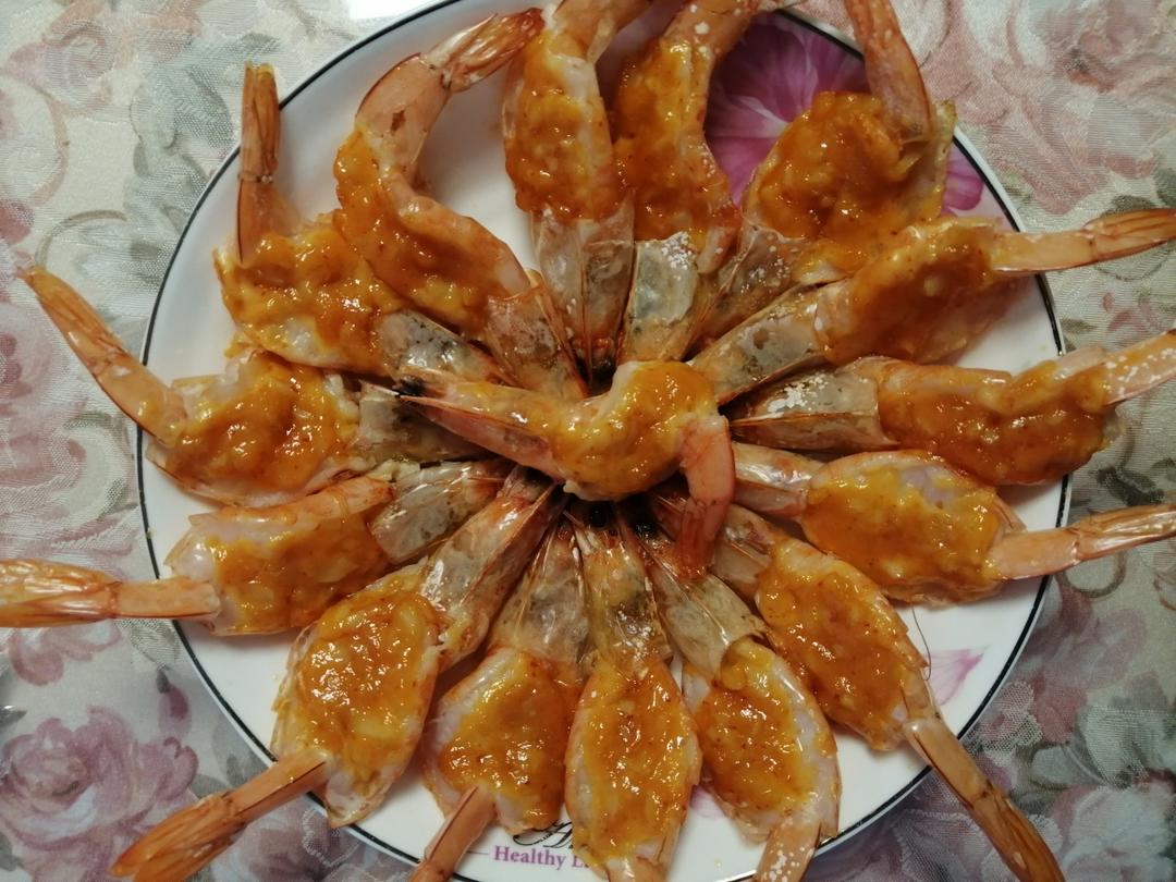烤虾
