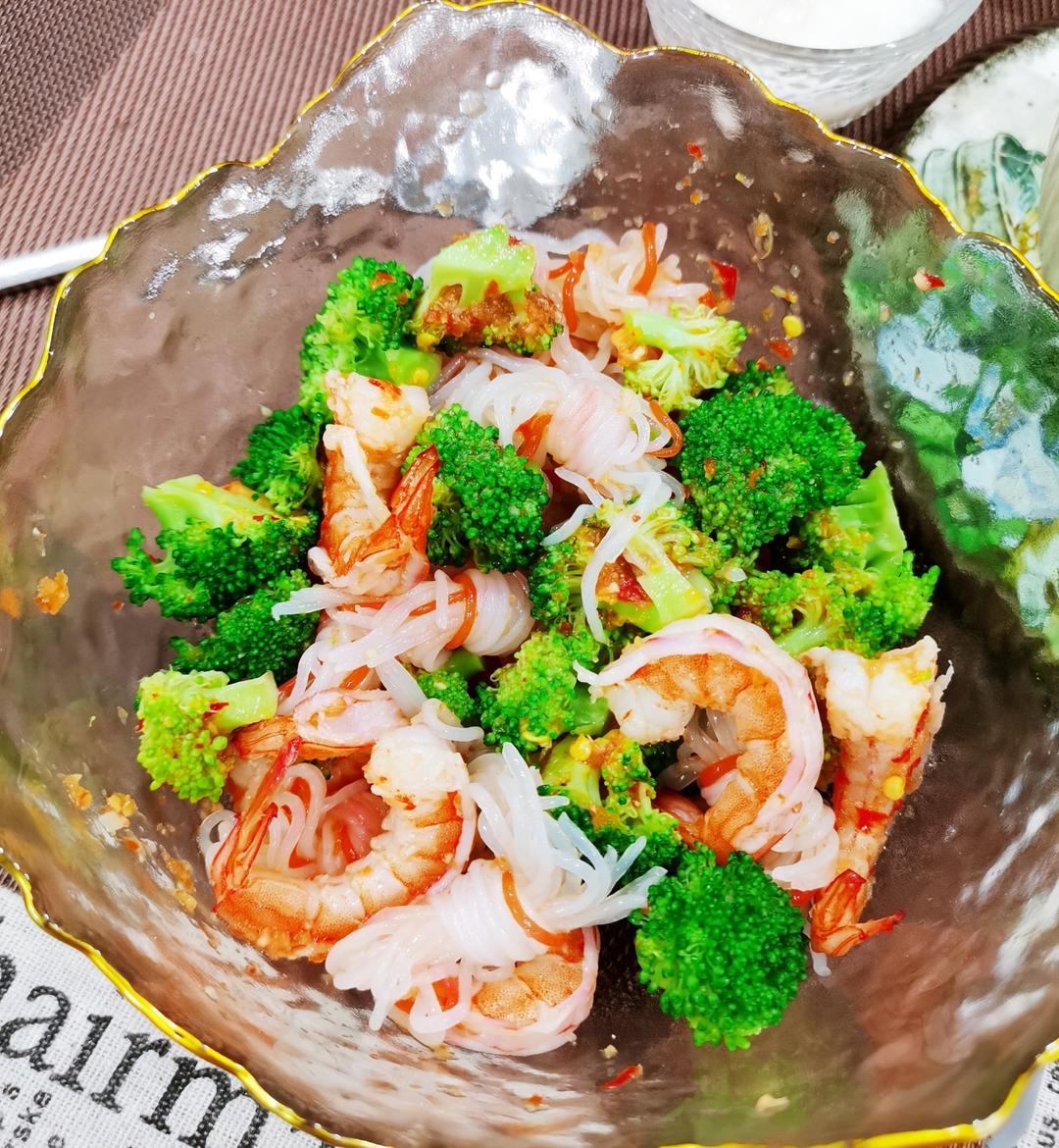 减脂餐｜酸辣虾仁魔芋结