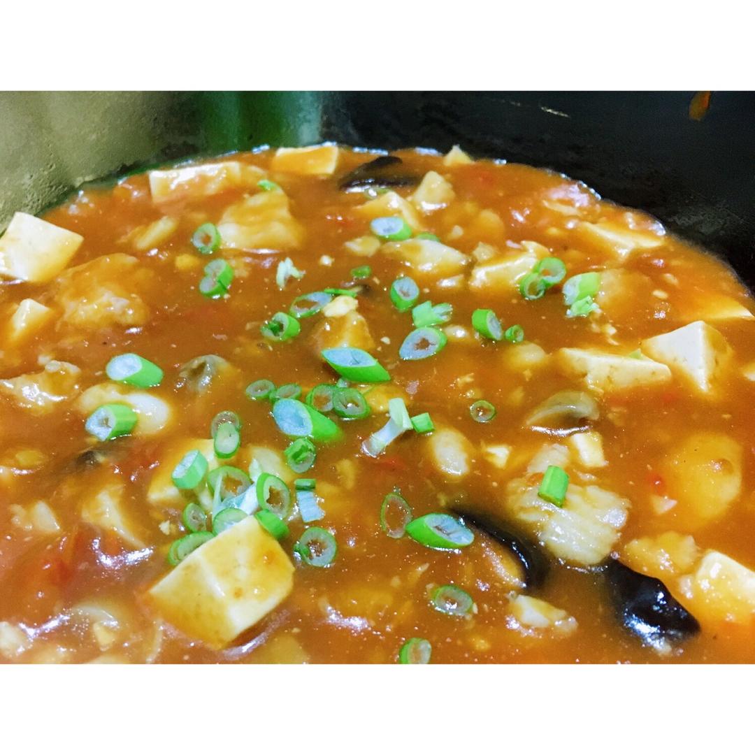 龙利鱼豆腐煲
