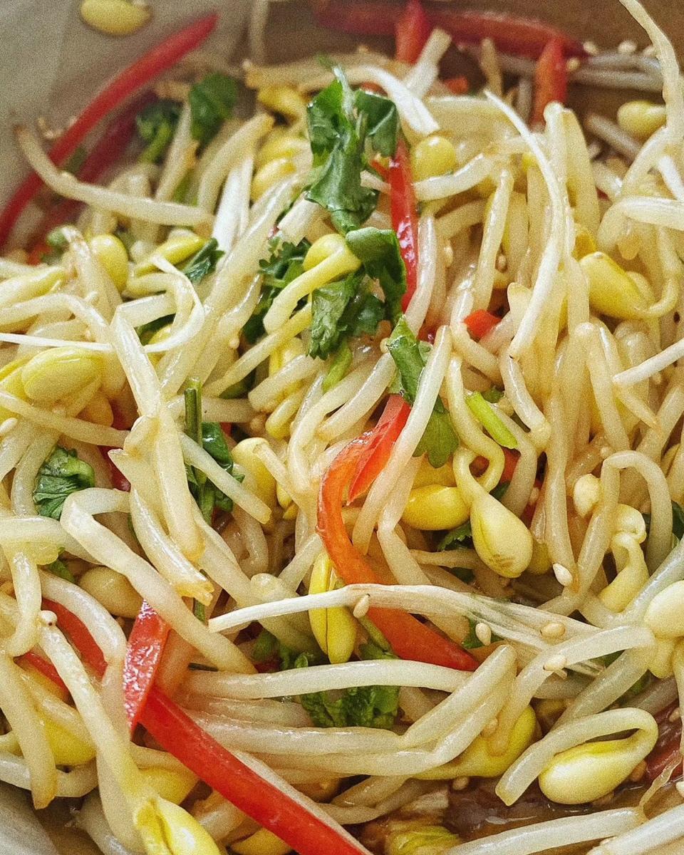 超爽口美味凉拌黄豆芽