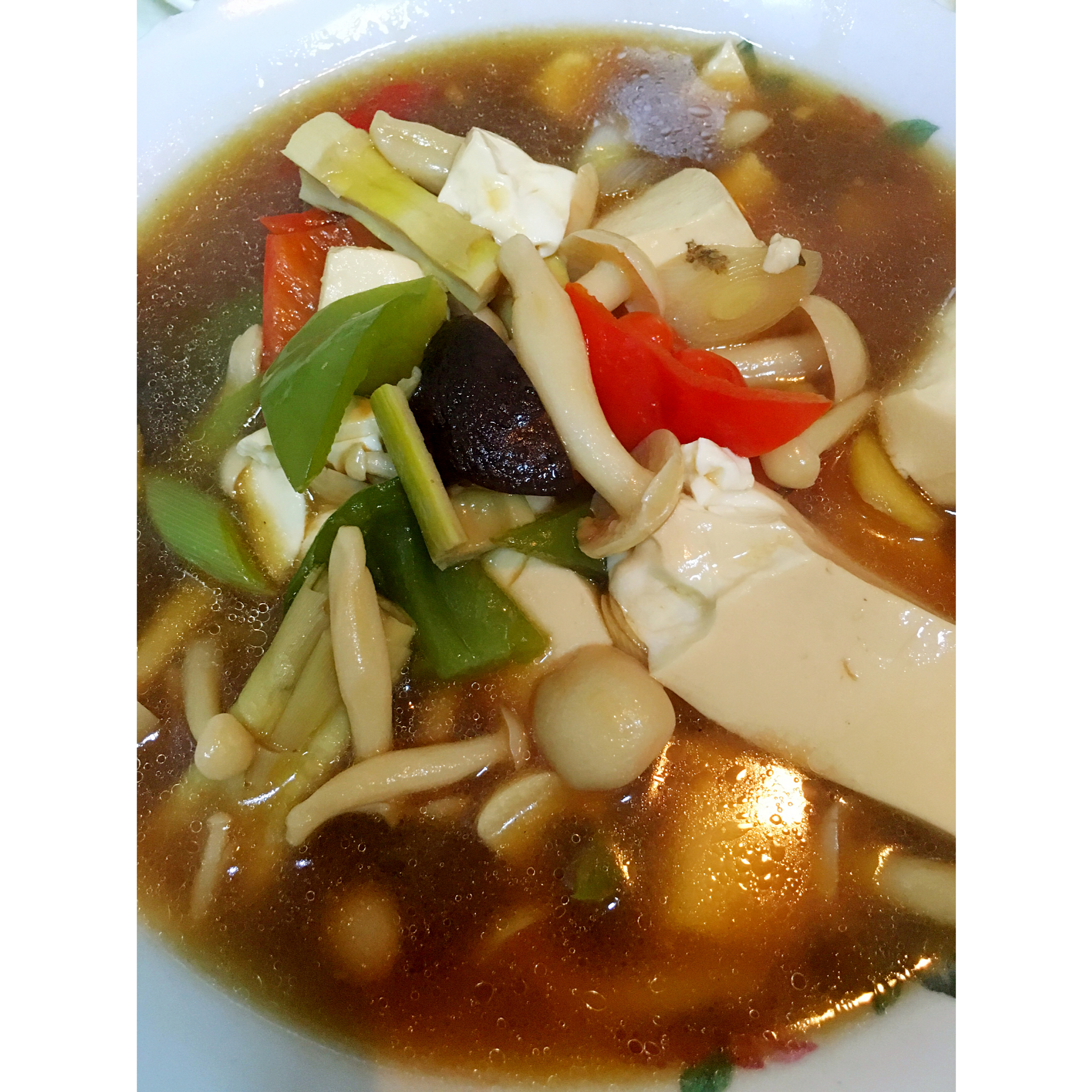 快到云南吃菌子——一窝菌烧豆腐