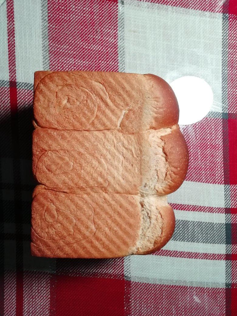 柔软拉丝的100%全麦麦片吐司（一次发酵）