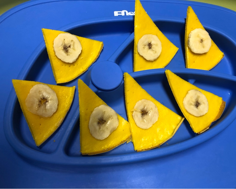 宝宝辅食之简单易做的香蕉🍌蛋饼的做法 步骤10