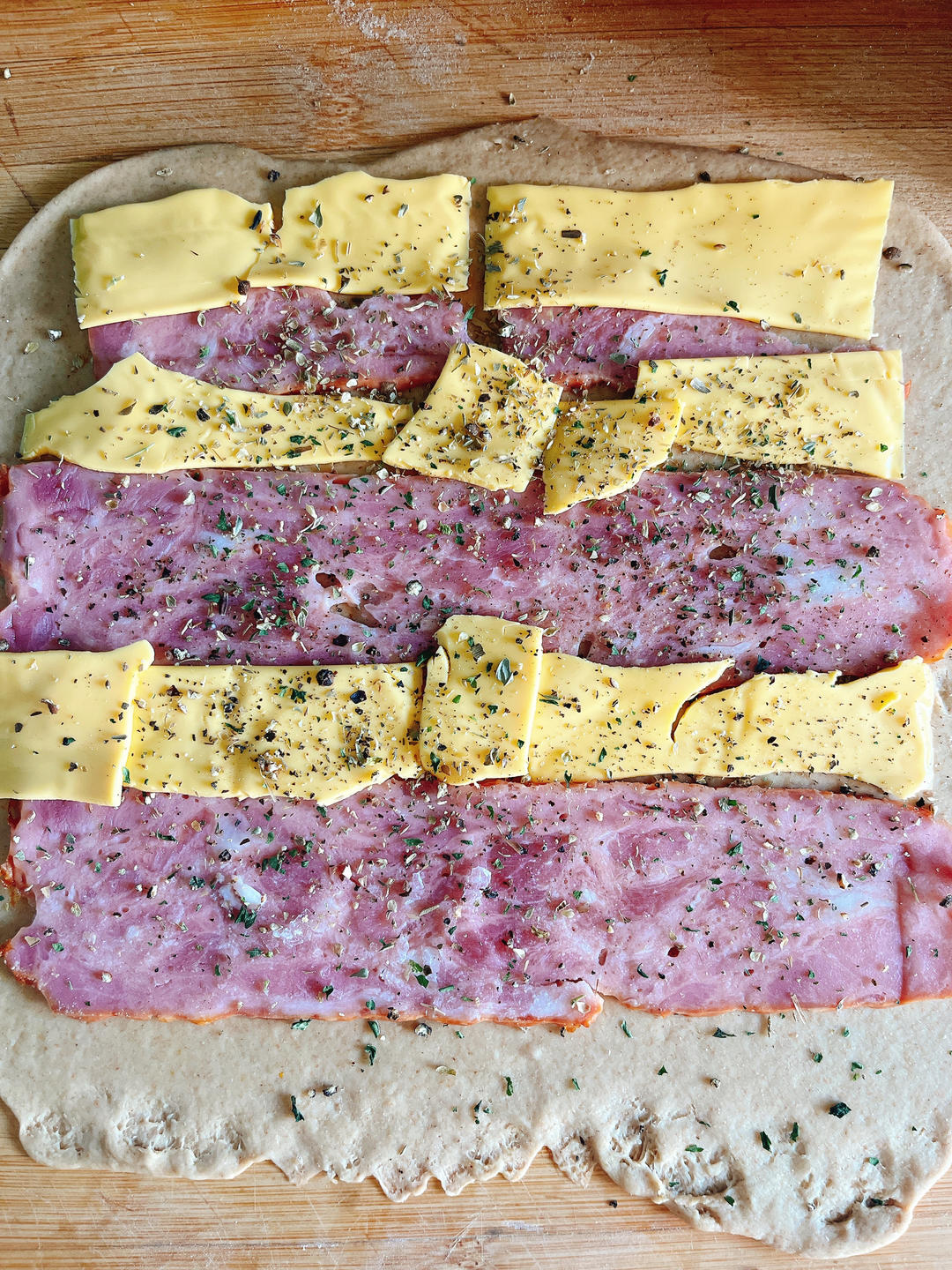 培根起司面包卷