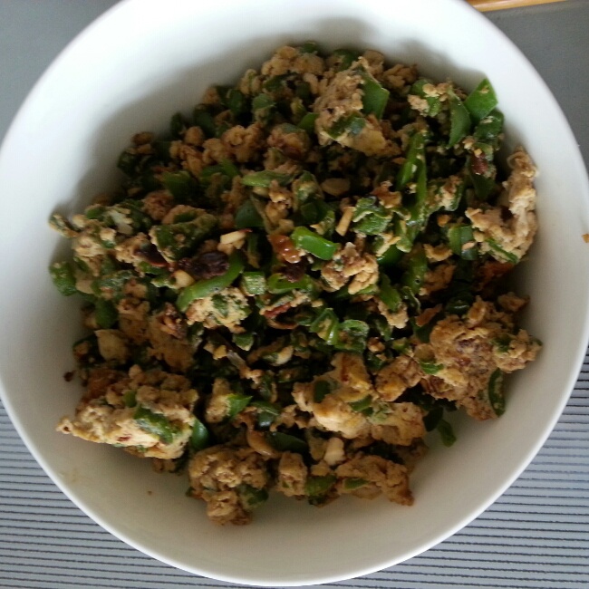 青椒炒鸡蛋