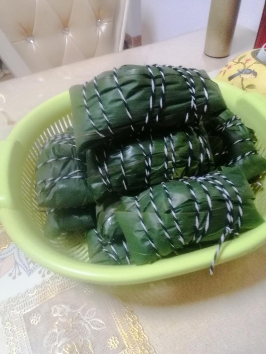 草木灰粽&鲜肉（排骨）粽
