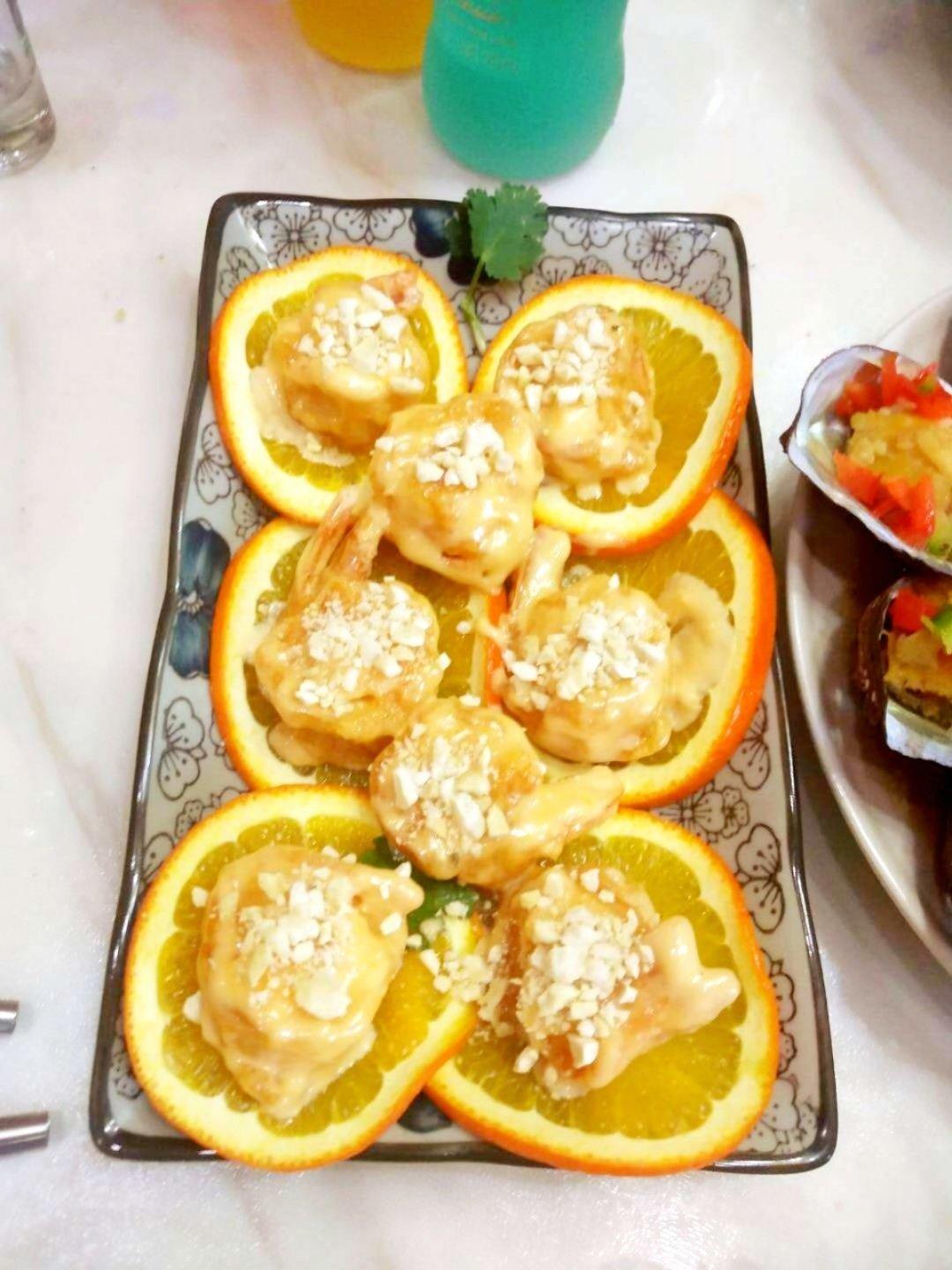 欢喜做年菜：鲜橙腰果沙拉酥虾