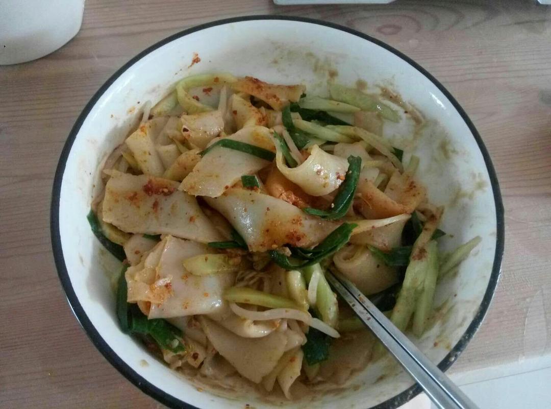 不用水洗的自制凉皮，零失败