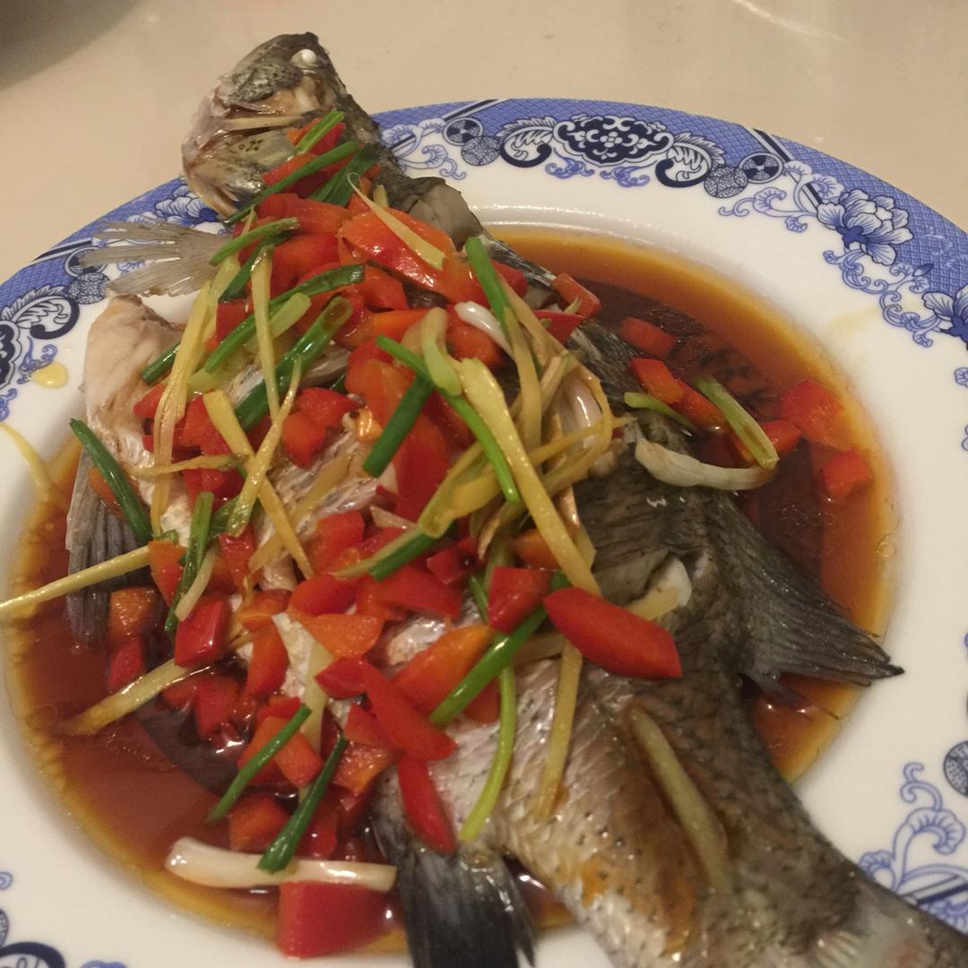 豉汁蒸鱼
