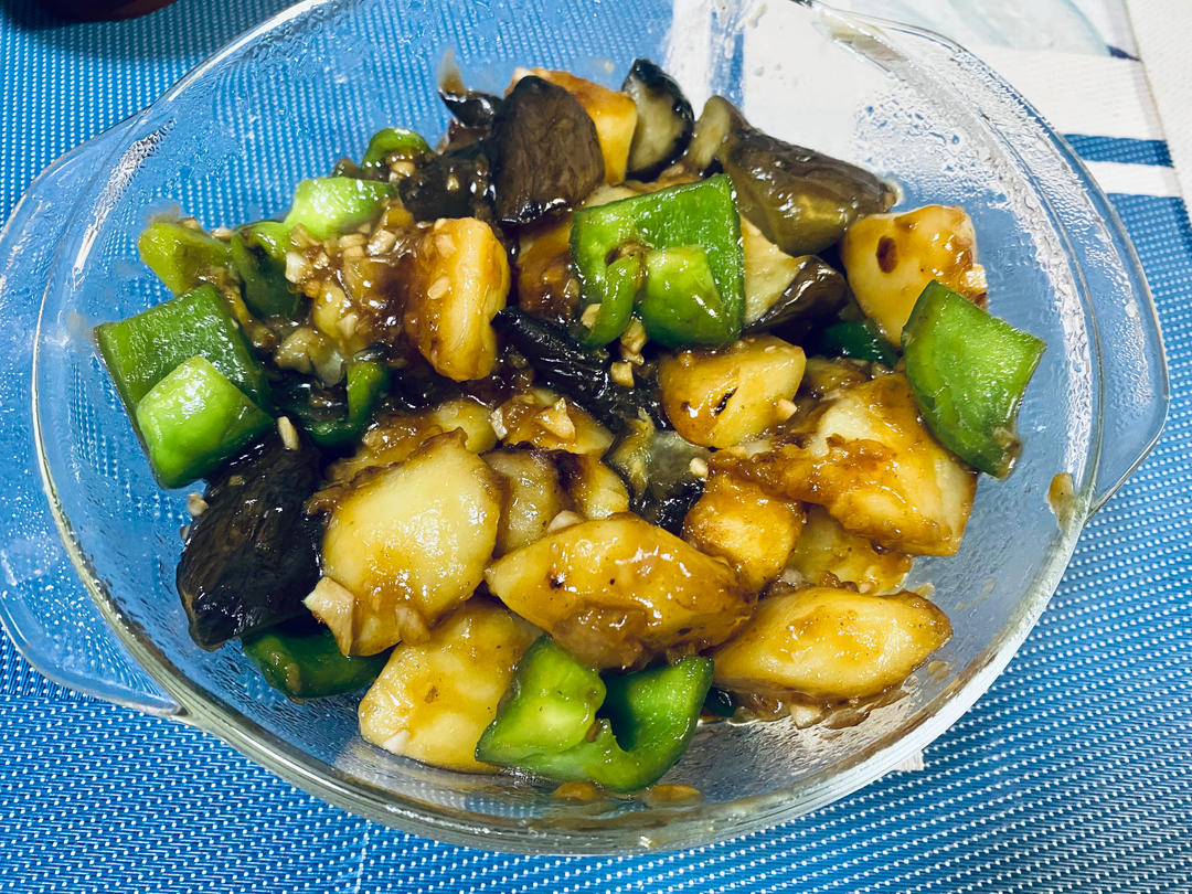 极简少油地三鲜