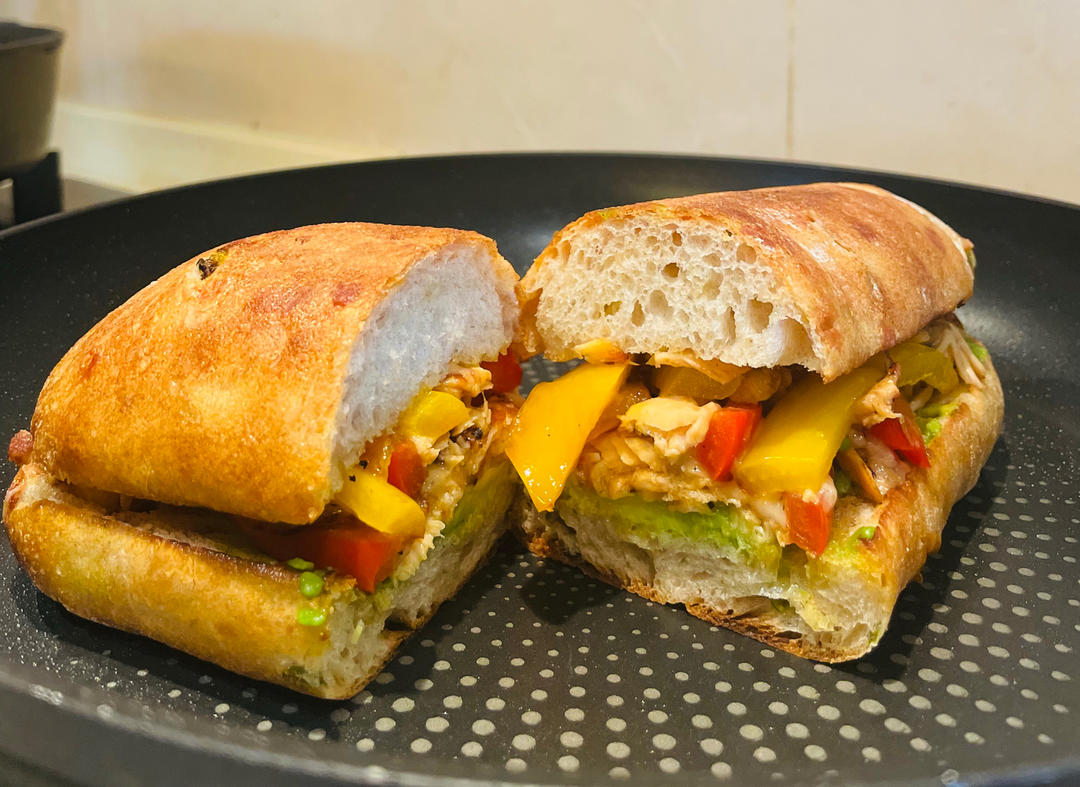 地中海恰巴塔Ciabatta   意式乡村面包