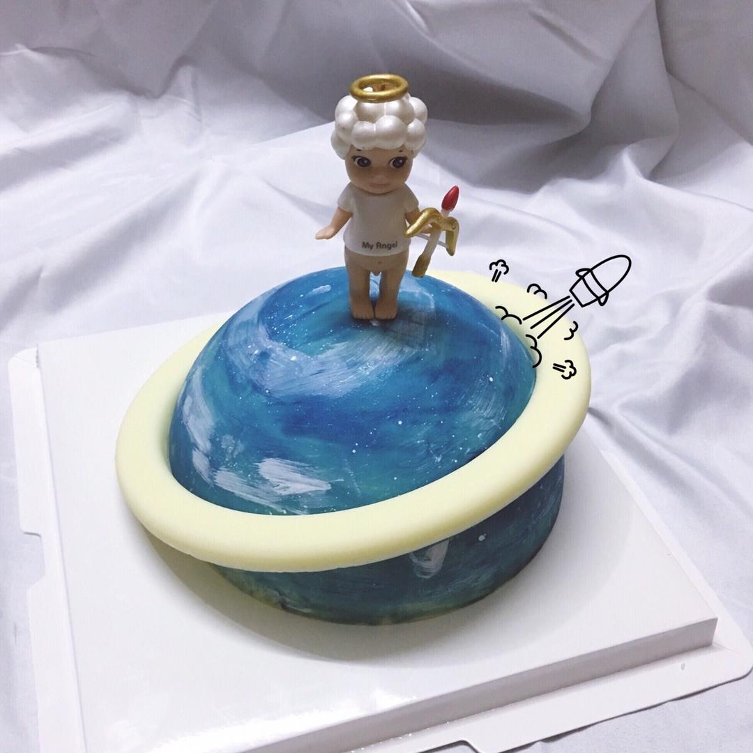 你要吃蛋糕吗做的星球蛋糕