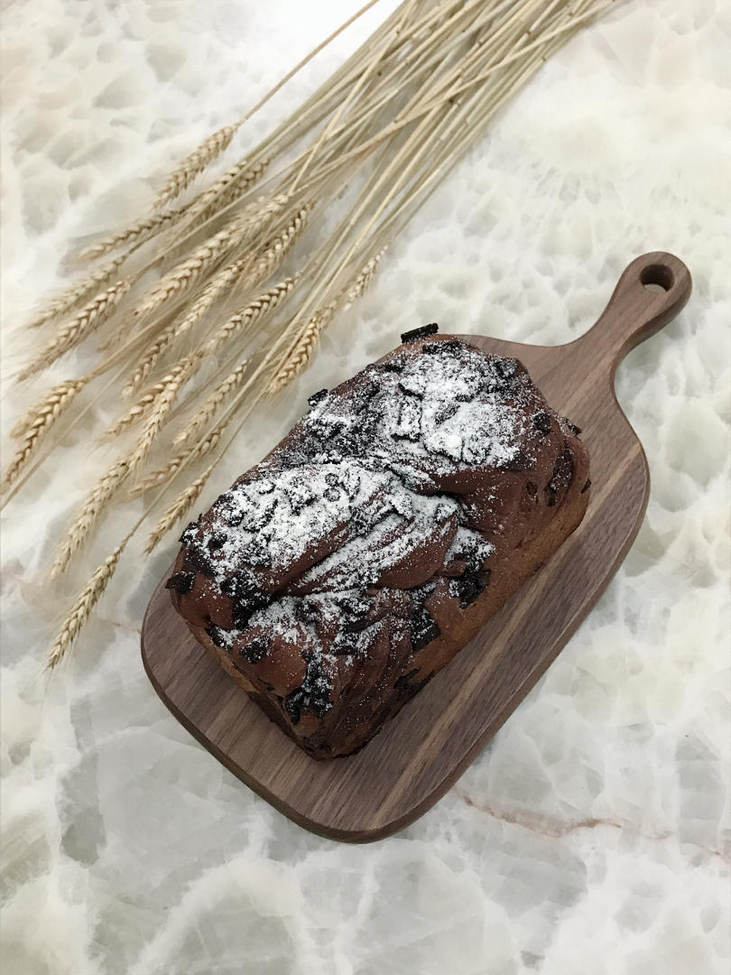 奥利奥巧克力雪山吐司