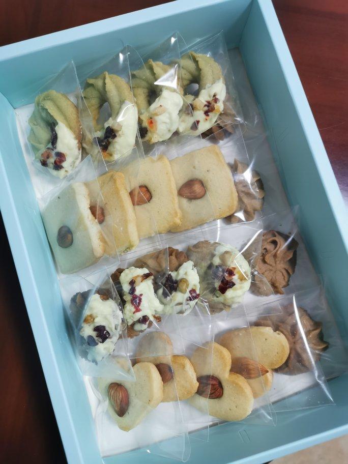 🌟简单易做圣诞白巧曲奇🌟