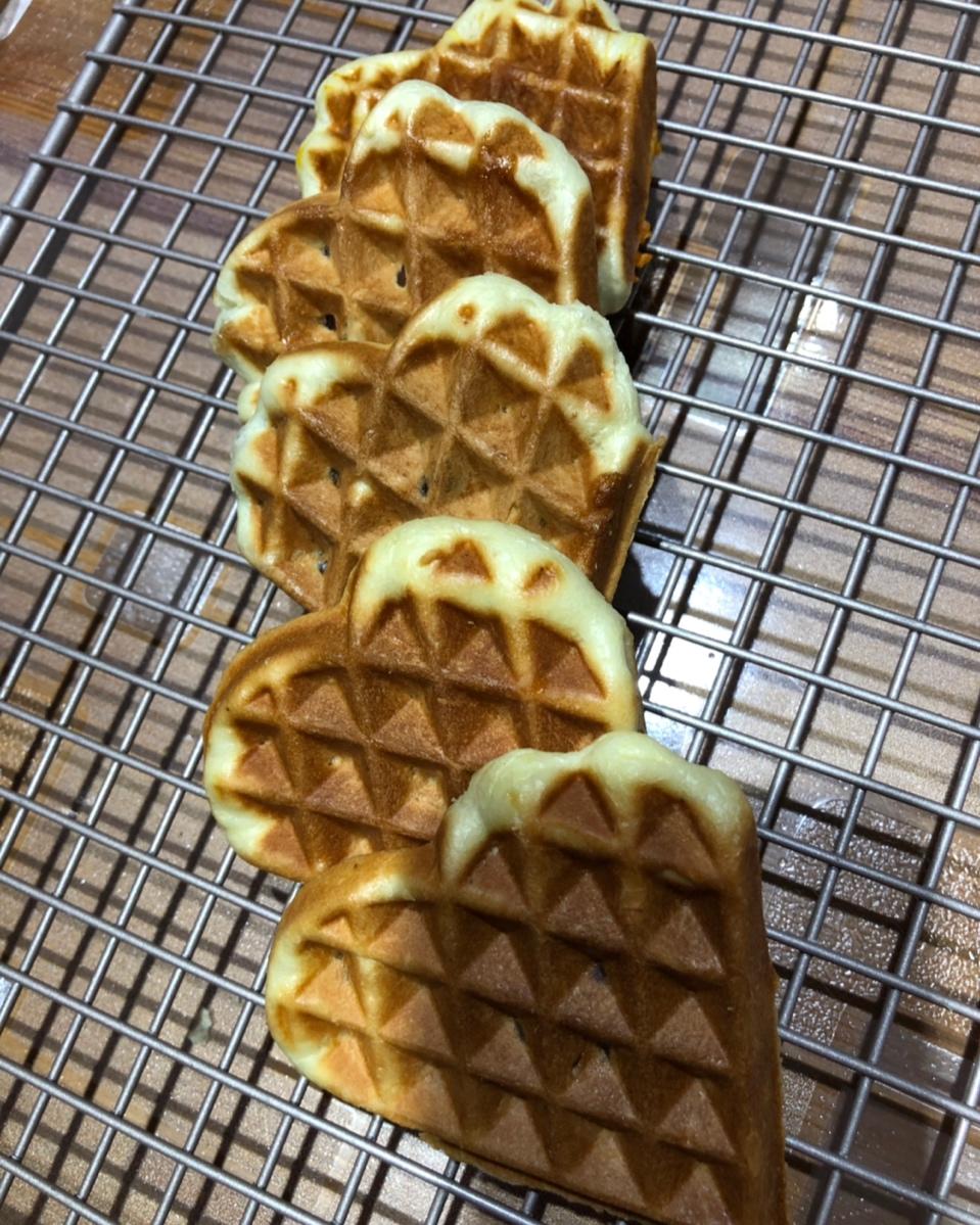 紫米华夫饼