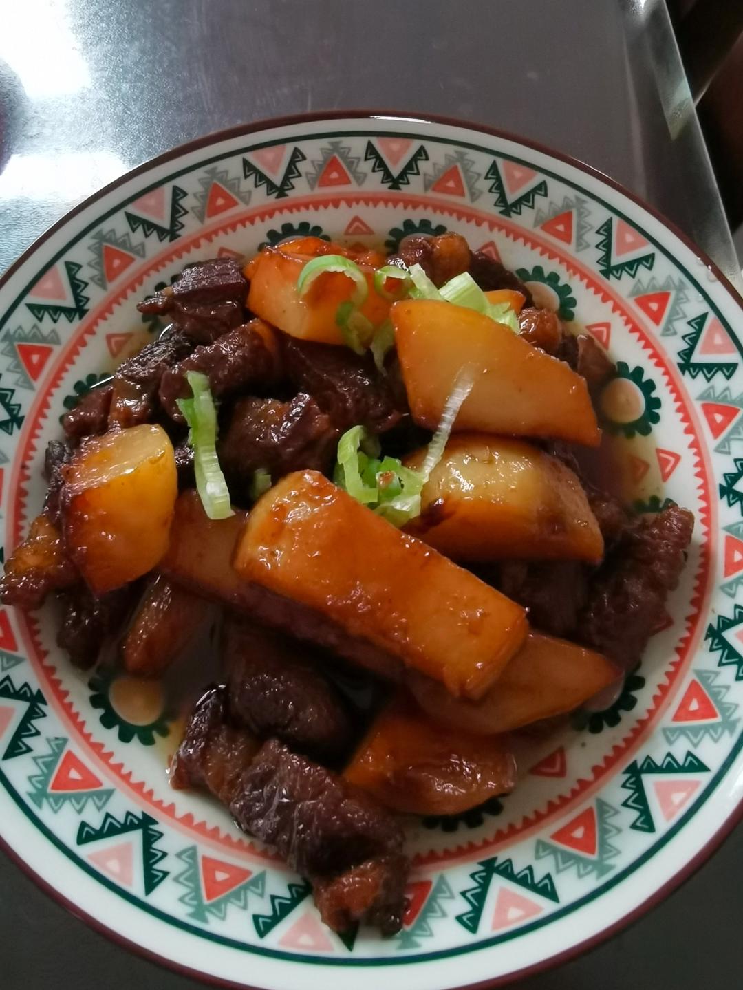 土豆炖牛肉