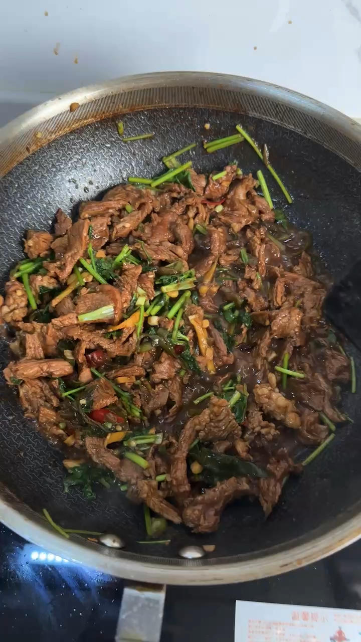 小炒黄牛肉