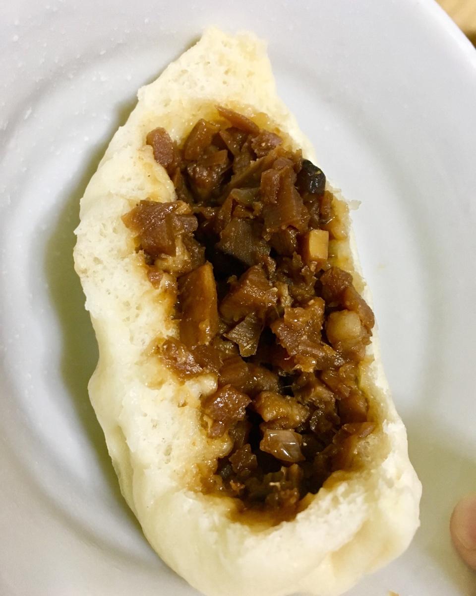 超好吃的笋丁酱肉包！